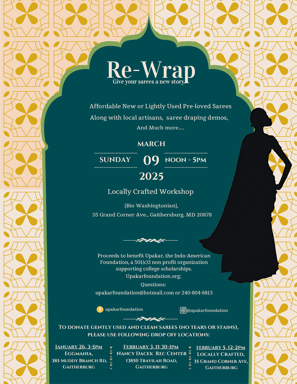 Re-Wrap - Give your sarees a new story.